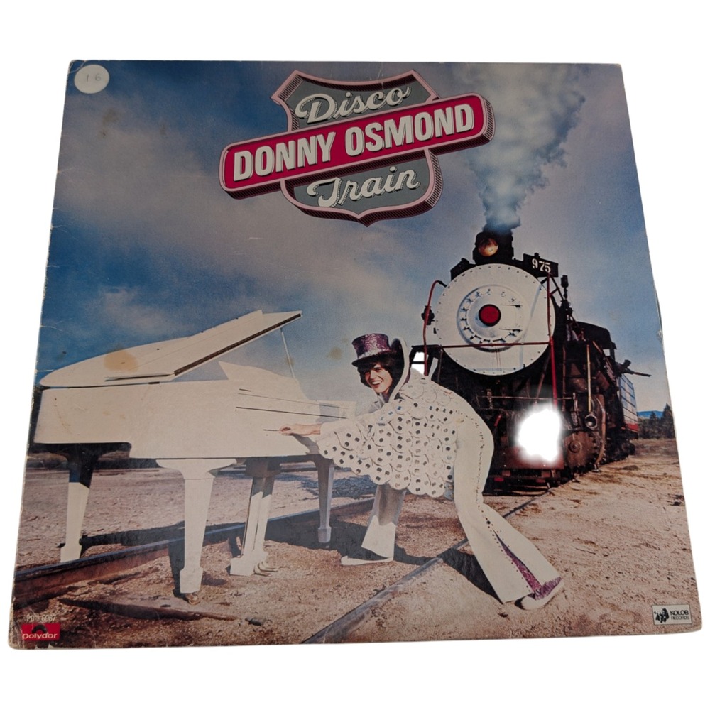 Donny Osmond Disco Train LP 1976 US Polydor PD-1-6067 VG/VG